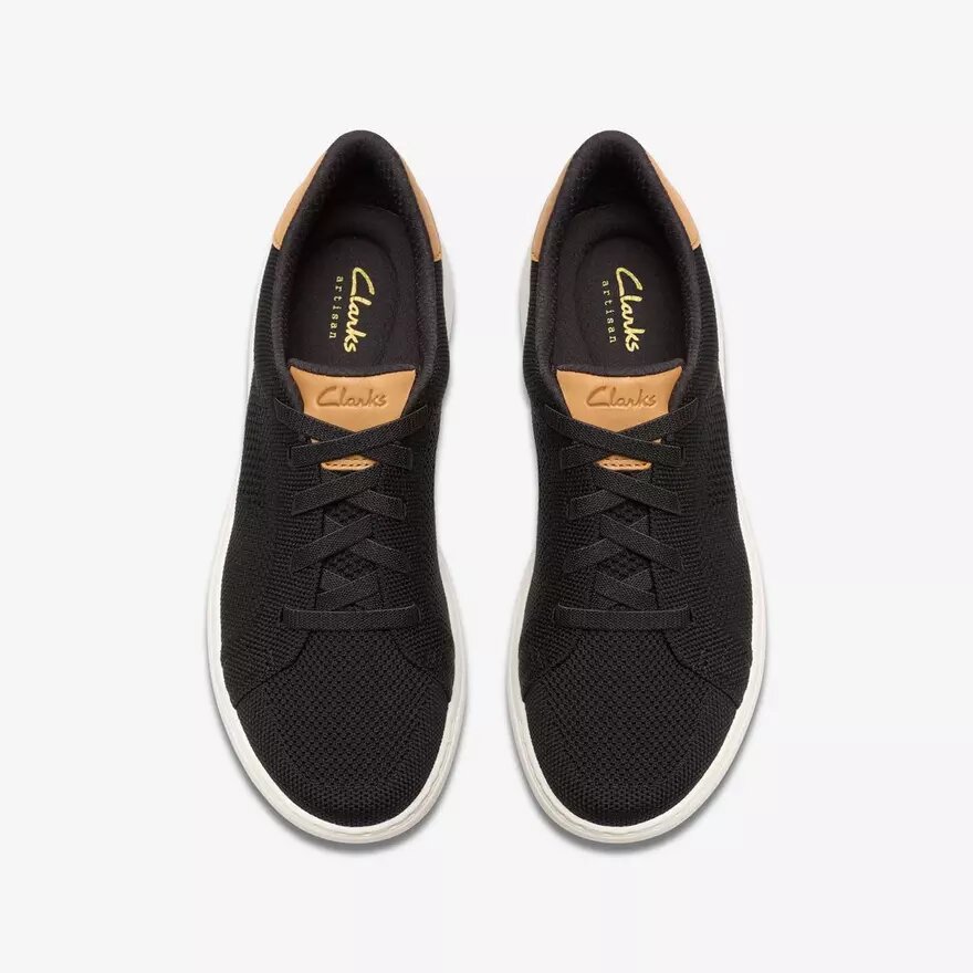 Nalle Walkingschuhe – Schwarze Strick-Sneaker für Damen Nalle Walkingschuhe – Schwarze Strick-Sneaker für Damen