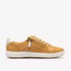 Nalle Zen Damen-Sneaker aus gelbem Nubuk Nalle Zen Damen-Sneaker aus gelbem Nubuk