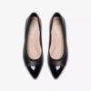 Natalyn Slip-Ons für Damen aus dunkelschwarzem Leder Natalyn Slip-Ons für Damen aus dunkelschwarzem Leder