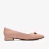 Natalyn Trim Damen-Slip-Ons aus hellrosa Leder Natalyn Trim Damen-Slip-Ons aus hellrosa Leder