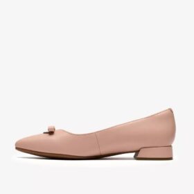 Natalyn Trim Damen-Slip-Ons aus hellrosa Leder