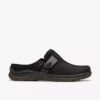 Orlene Clog für Damen – Schwarze Nubuk-Clogs & Pantoletten