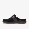 Orlene Clog für Damen – Schwarze Nubuk-Clogs & Pantoletten