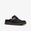 Orlene Clog für Damen – Schwarze Nubuk-Clogs & Pantoletten