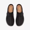 Orlene Clog für Damen – Schwarze Nubuk-Clogs & Pantoletten