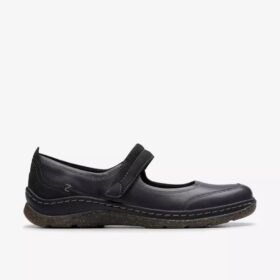 Orlene Jane Spangenschuhe aus schwarzem Leder für Damen Orlene Jane Spangenschuhe aus schwarzem Leder für Damen
