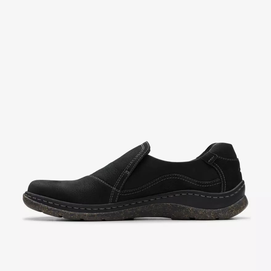 Orlene Slip für Damen – schwarze Leder-Slip-Ons Orlene Slip für Damen – schwarze Leder-Slip-Ons