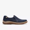 Orlene Slip Navy Nubuk-Slip-Ons für Damen Orlene Slip Navy Nubuk-Slip-Ons für Damen