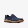 Orlene Slip Navy Nubuk-Slip-Ons für Damen Orlene Slip Navy Nubuk-Slip-Ons für Damen
