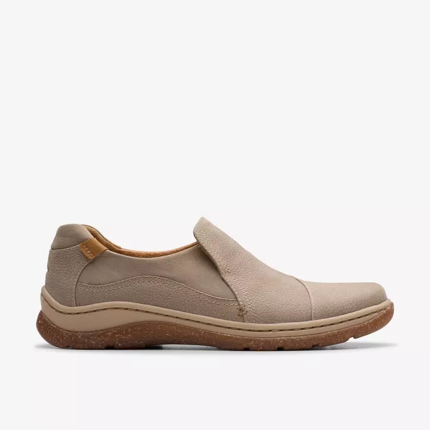 Orlene Slip Stone Nubuk-Slip-Ons für Damen Orlene Slip Stone Nubuk-Slip-Ons für Damen