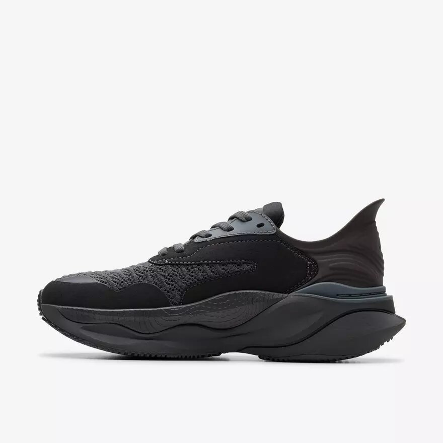 Pace Walk Damen-Athleisure-Schuhe in Schwarz Pace Walk Damen-Athleisure-Schuhe in Schwarz