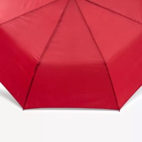 Roter Regenschirm für Damen