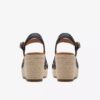 Sabina Strap – Keilabsatzschuhe aus schwarzem Leder für Damen Sabina Strap – Keilabsatzschuhe aus schwarzem Leder für Damen