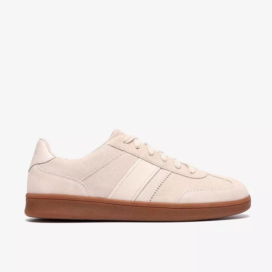 Seco Speed 2 Sneaker für Damen aus cremefarbenem Wildleder Seco Speed 2 Sneaker für Damen aus cremefarbenem Wildleder