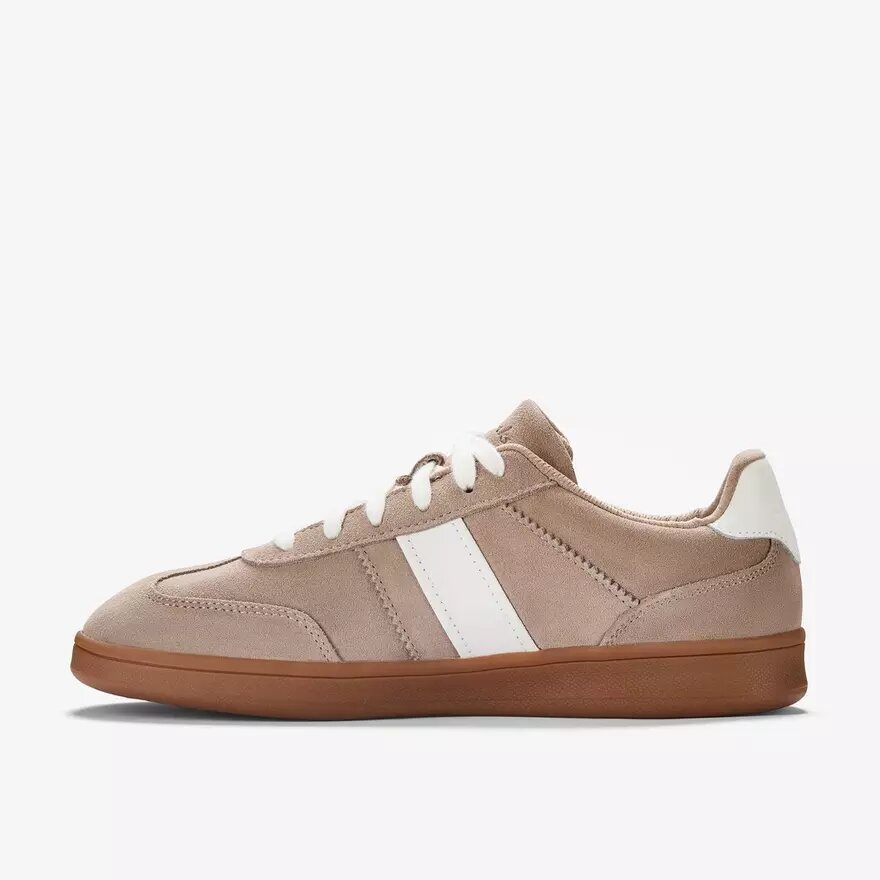 Seco Speed2 Damen-Sneaker aus hellbraunem Wildleder Seco Speed2 Damen-Sneaker aus hellbraunem Wildleder
