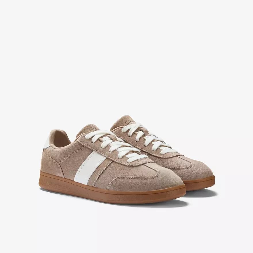Seco Speed2 Damen-Sneaker aus hellbraunem Wildleder Seco Speed2 Damen-Sneaker aus hellbraunem Wildleder