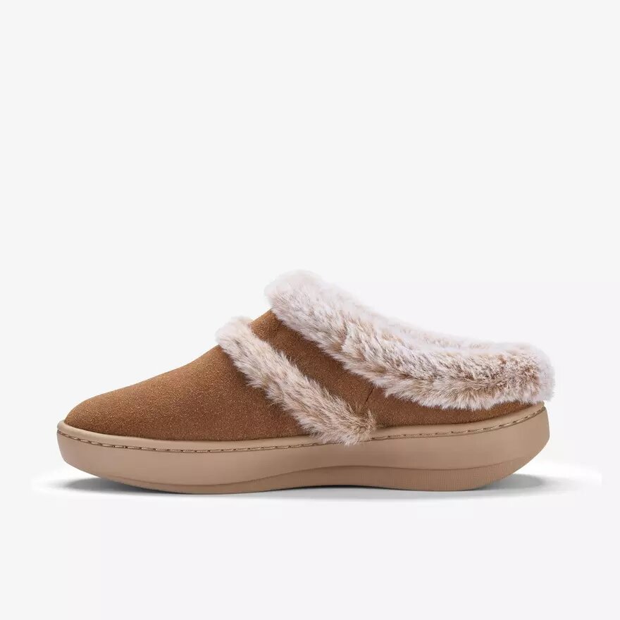 Sklyar Rhode Hausschuhe für Damen in Cognac Sklyar Rhode Hausschuhe für Damen in Cognac