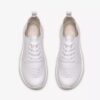 Solevana Damen-Sneaker aus weißem Leder Solevana Damen-Sneaker aus weißem Leder