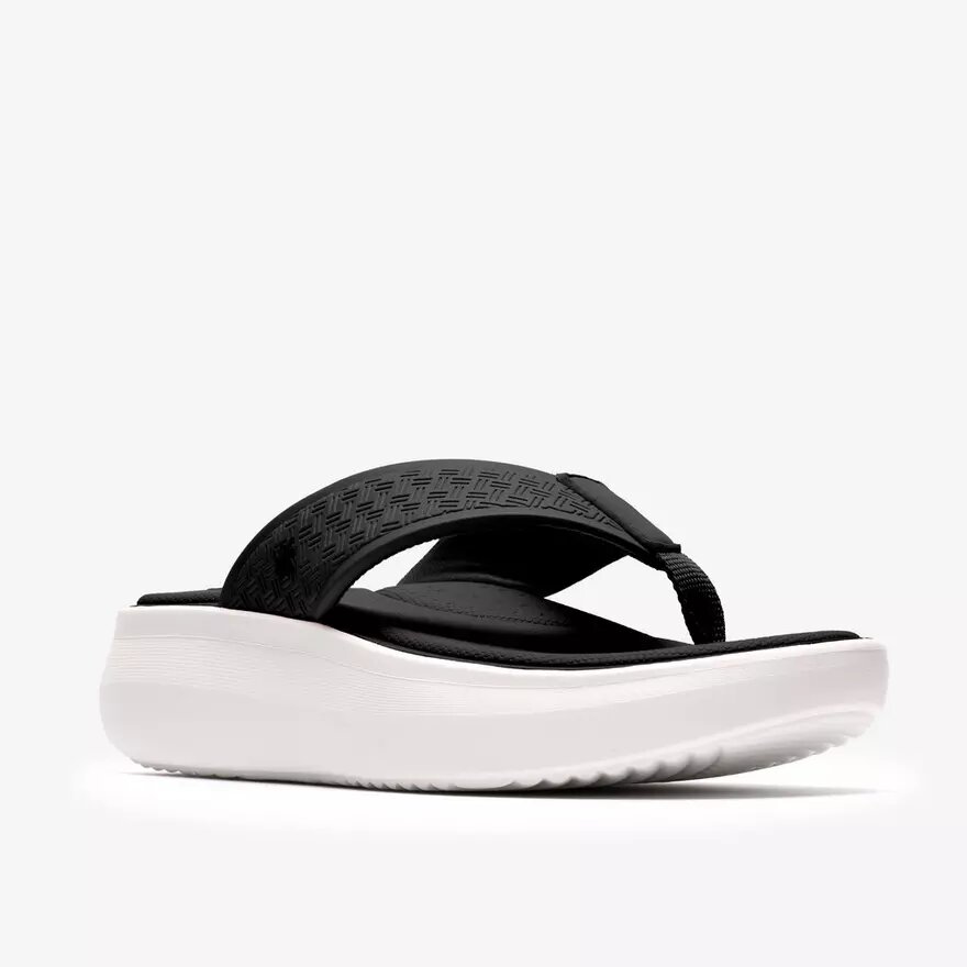 Solevana Post Flip-Flops für Damen in Schwarz Solevana Post Flip-Flops für Damen in Schwarz