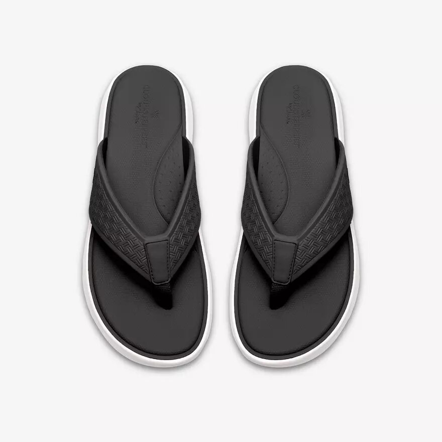 Solevana Post Flip-Flops für Damen in Schwarz Solevana Post Flip-Flops für Damen in Schwarz