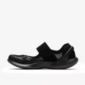 Solevana Riemchen-Sneaker für Damen in Schwarz