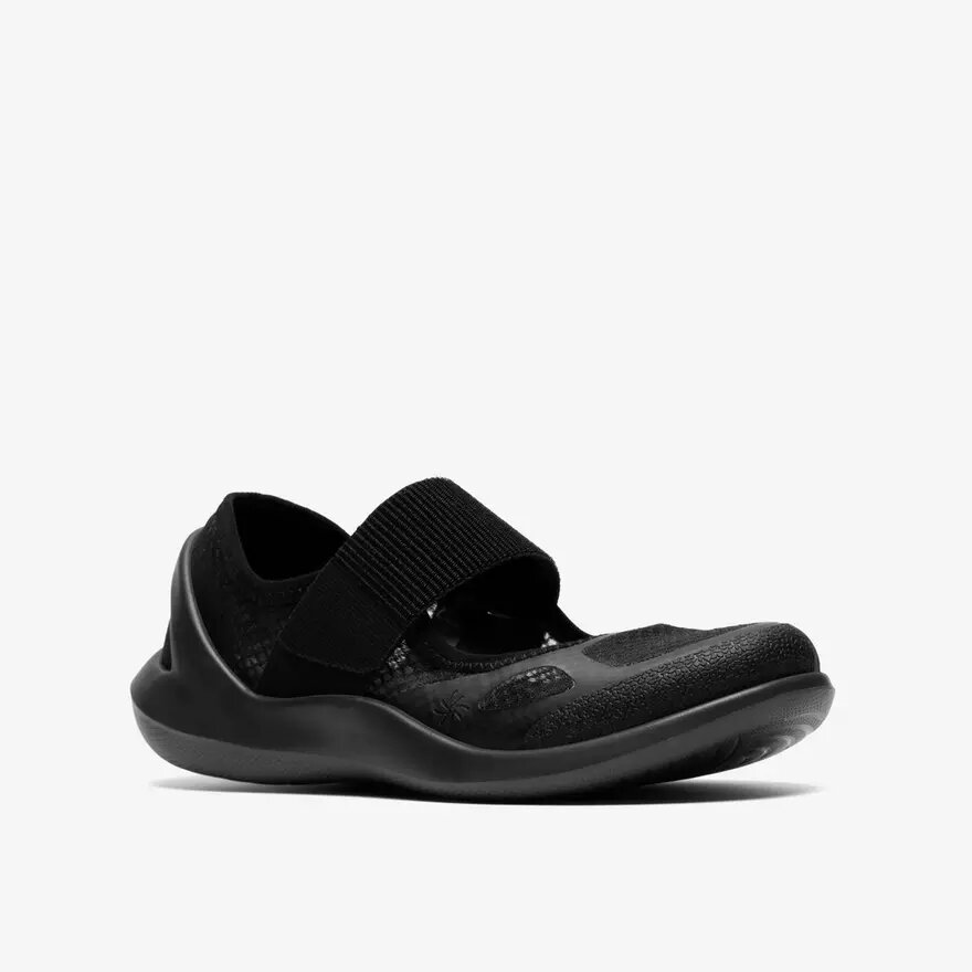 Solevana Riemchen-Sneaker für Damen in Schwarz Solevana Riemchen-Sneaker für Damen in Schwarz