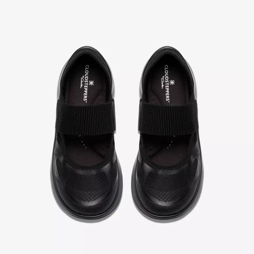 Solevana Riemchen-Sneaker für Damen in Schwarz Solevana Riemchen-Sneaker für Damen in Schwarz