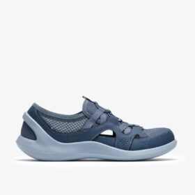 Solevana Step Slip-Ons für Damen in Blau-Grau Solevana Step Slip-Ons für Damen in Blau-Grau