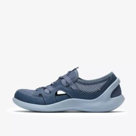 Solevana Step Slip-Ons für Damen in Blau-Grau Solevana Step Slip-Ons für Damen in Blau-Grau