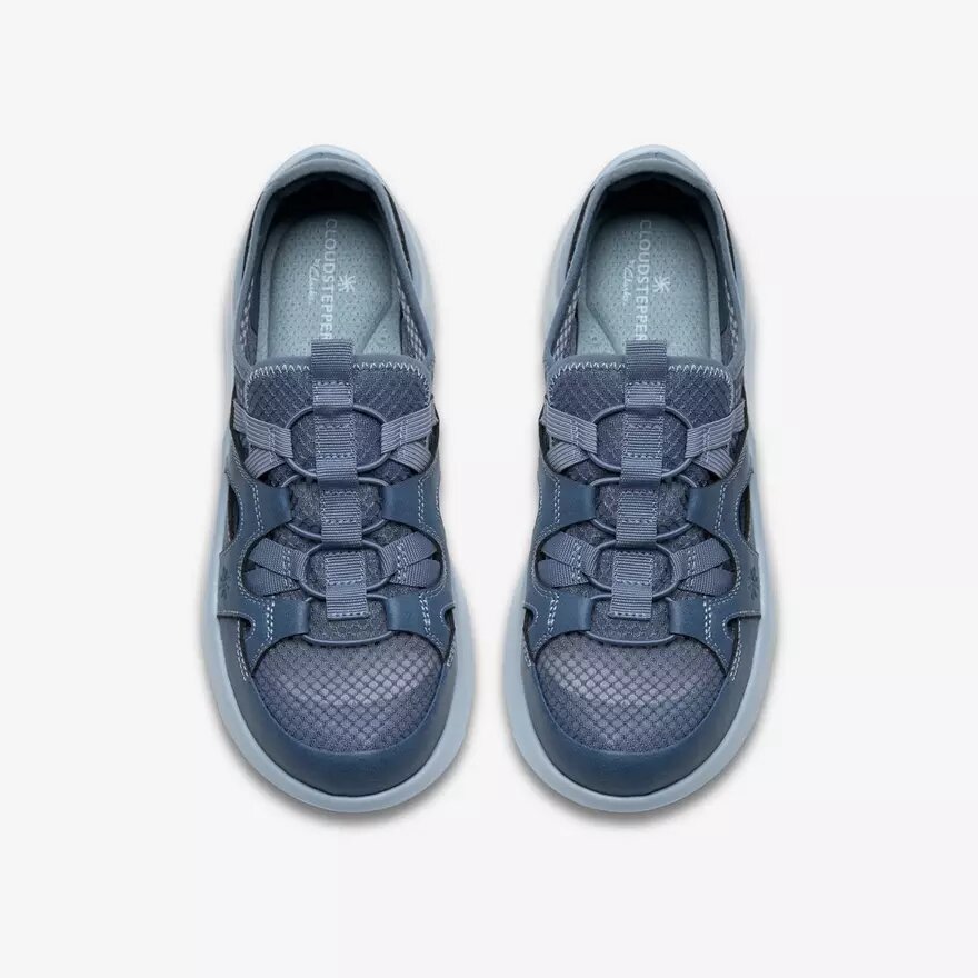 Solevana Step Slip-Ons für Damen in Blau-Grau Solevana Step Slip-Ons für Damen in Blau-Grau