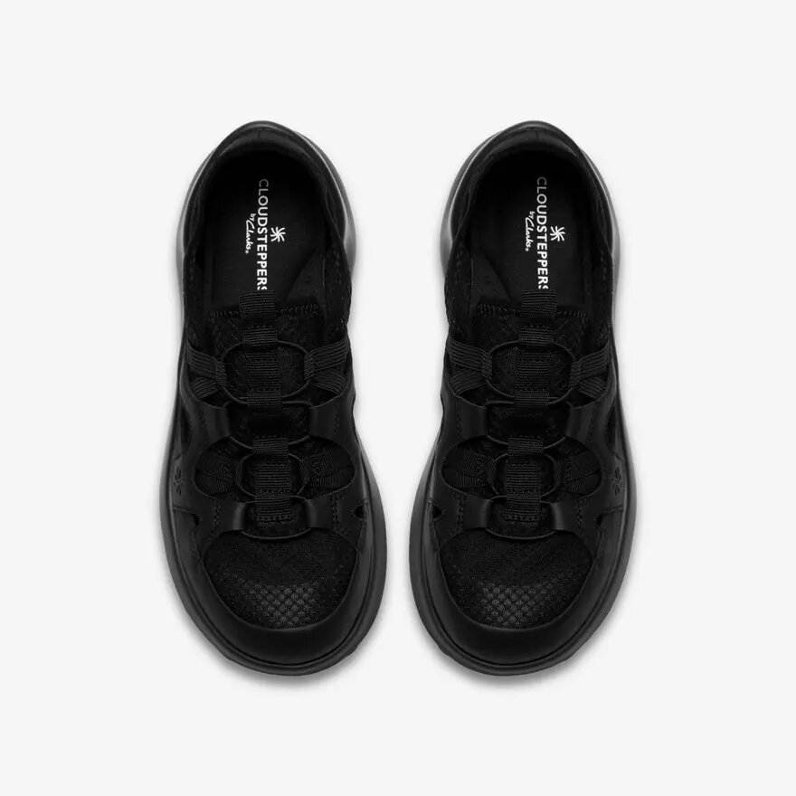 Solevana Step Slip-Ons für Damen in Schwarz Solevana Step Slip-Ons für Damen in Schwarz