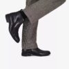 Steadwell Zip Herren-Anzugstiefel aus schwarzem Leder Steadwell Zip Herren-Anzugstiefel aus schwarzem Leder