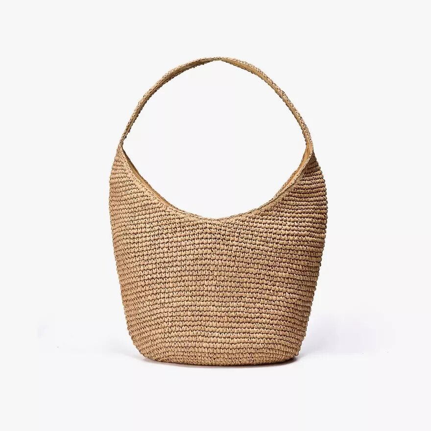 Talia Strohtasche für Damen in Naturfarbe Talia Strohtasche für Damen in Naturfarbe