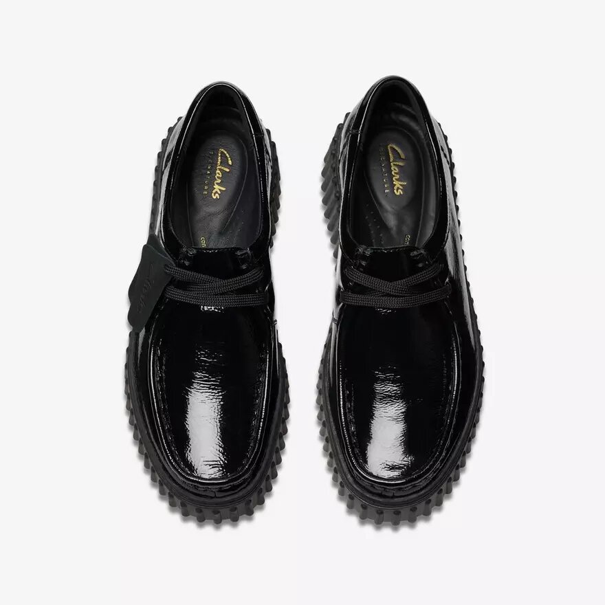 Torhill Bee für Damen, schwarz, Lackleder, Wallabee Torhill Bee für Damen, schwarz, Lackleder, Wallabee