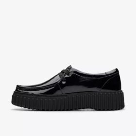 Torhill Bee für Damen, schwarz, Lackleder, Wallabee Torhill Bee für Damen, schwarz, Lackleder, Wallabee