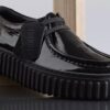 Torhill Bee für Damen, schwarz, Lackleder, Wallabee Torhill Bee für Damen, schwarz, Lackleder, Wallabee