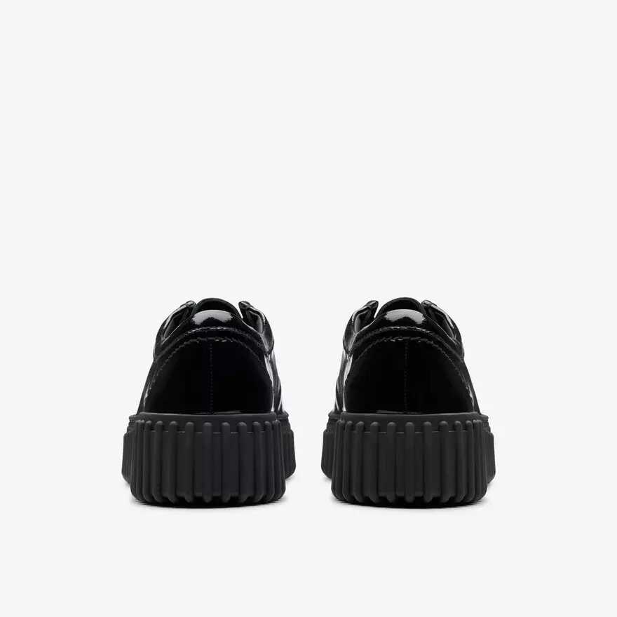 Torhill Bee für Damen, schwarz, Lackleder, Wallabee Torhill Bee für Damen, schwarz, Lackleder, Wallabee