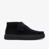 Torhill Hi Stiefeletten aus schwarzem Wildleder