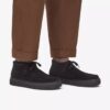 Torhill Hi Stiefeletten aus schwarzem Wildleder