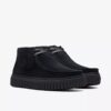 Torhill Hi Stiefeletten aus schwarzem Wildleder