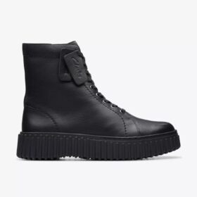 Torhill Rise Damen-Stiefeletten aus schwarzem Leder (US-Größen)