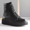 Torhill Rise Damen-Stiefeletten aus schwarzem Leder (US-Größen) Torhill Rise Damen-Stiefeletten aus schwarzem Leder (US-Größen)
