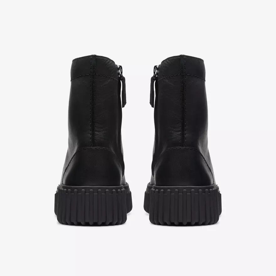 Torhill Rise Damen-Stiefeletten aus schwarzem Leder (US-Größen) Torhill Rise Damen-Stiefeletten aus schwarzem Leder (US-Größen)