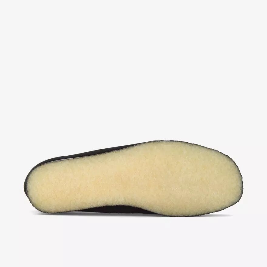 Wallabee™-Damenschuhe aus schwarzem Wildleder Wallabee™-Damenschuhe aus schwarzem Wildleder