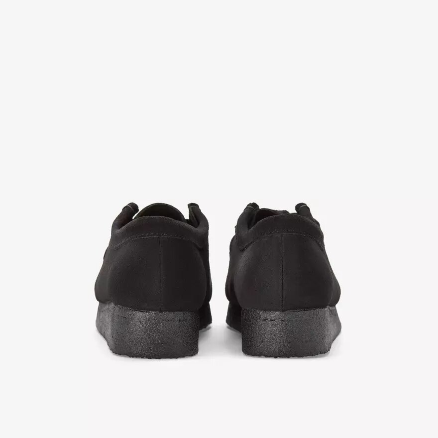 Wallabee™ Herrenschuhe aus schwarzem Wildleder Wallabee™ Herrenschuhe aus schwarzem Wildleder