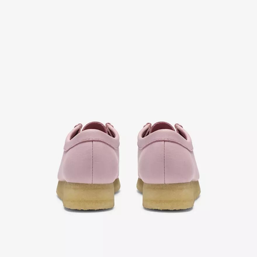 Wallabee für Damen aus Leder in Babyrosa Wallabee für Damen aus Leder in Babyrosa