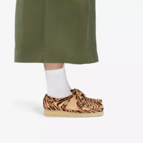 Wallabee für Damen mit Tiger-Print