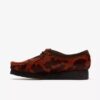 Wallabee für Damen. Wallabees mit braunem Kuhfell-Print