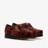 Wallabee für Damen. Wallabees mit braunem Kuhfell-Print