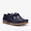 Wallabee für Jungen (Big Kid) – Marineblaue Lack-Wallabees Wallabee für Jungen (Big Kid) – Marineblaue Lack-Wallabees